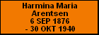 Harmina Maria Arentsen