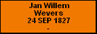Jan Willem Wevers