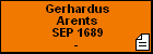 Gerhardus Arents