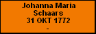 Johanna Maria Schaars