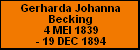 Gerharda Johanna Becking
