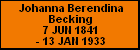 Johanna Berendina Becking