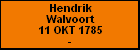 Hendrik Walvoort