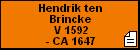 Hendrik ten Brincke