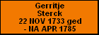 Gerritje Sterck