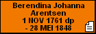 Berendina Johanna Arentsen