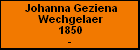 Johanna Geziena Wechgelaer