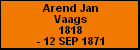 Arend Jan Vaags