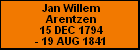 Jan Willem Arentzen