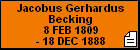Jacobus Gerhardus Becking