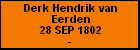 Derk Hendrik van Eerden
