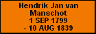 Hendrik Jan van Manschot