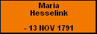 Maria Hesselink
