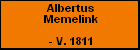 Albertus Memelink