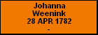 Johanna Weenink