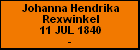 Johanna Hendrika Rexwinkel