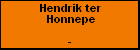 Hendrik ter Honnepe