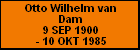 Otto Wilhelm van Dam