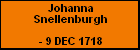 Johanna Snellenburgh