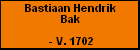 Bastiaan Hendrik Bak
