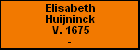 Elisabeth Huijninck