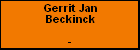 Gerrit Jan Beckinck