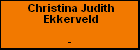 Christina Judith Ekkerveld