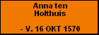 Anna ten Holthuis