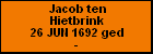 Jacob ten Hietbrink