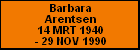 Barbara Arentsen