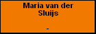 Maria van der Sluijs