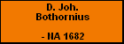 D. Joh. Bothornius