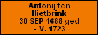 Antonij ten Hietbrink