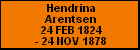Hendrina Arentsen