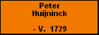 Peter Huijninck