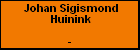 Johan Sigismond Huinink