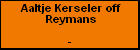 Aaltje Kerseler off Reymans