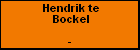 Hendrik te Bockel