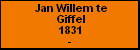 Jan Willem te Giffel