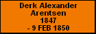 Derk Alexander Arentsen