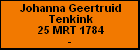 Johanna Geertruid Tenkink