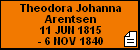 Theodora Johanna Arentsen
