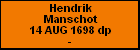 Hendrik Manschot