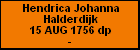 Hendrica Johanna Halderdijk