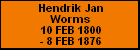 Hendrik Jan Worms