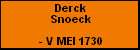 Derck Snoeck