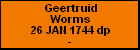 Geertruid Worms