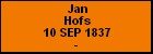 Jan Hofs