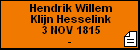 Hendrik Willem Klijn Hesselink
