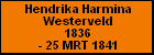 Hendrika Harmina Westerveld